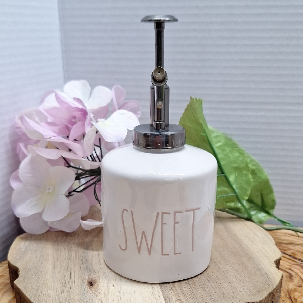 #AFD Rae Dunn White Ceramic 'Sweet' Plant Mist